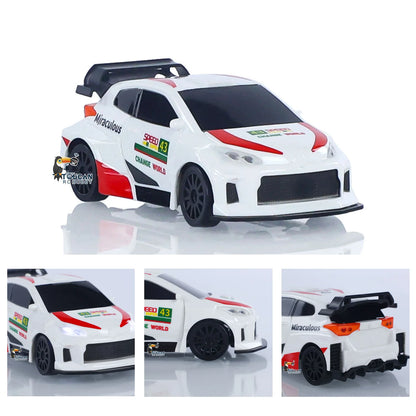 New RC Drift Car, Upgraded Gyro 1/43 Racing RTR 4WD Four-wheel Drive High Speed Radio Control Model 2.4g, Drift Race Car Mini Gift