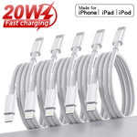 3PCS 5PCS MFi Certified TPE Cable USB C to Lightning Charging for iPhone Charger Cord Compatible for iPhone 14 13 12 11 Pro Max