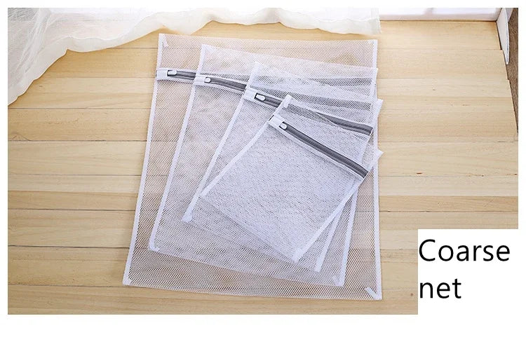 Fine Net Laundry Bag, Clothing Care Washing Machines Dirty Laundry Basket, Travel Shoes Mesh Bags, Woman Bra Clothes Organizer