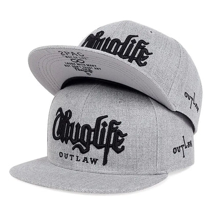 1 Pcs, Fashion Fastball CAP, Thuglife Embroidery Hiphop Baseball Cap, Snapback Hat, Adult Outdoor Casual Sun, Casual Bone Adjustable