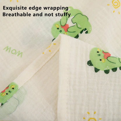 Baby Nursing Cover, Arched Neckline, Soft & Breathable 100% Cotton, Mother's Nursing Apron, Multi-use Stroller Cover