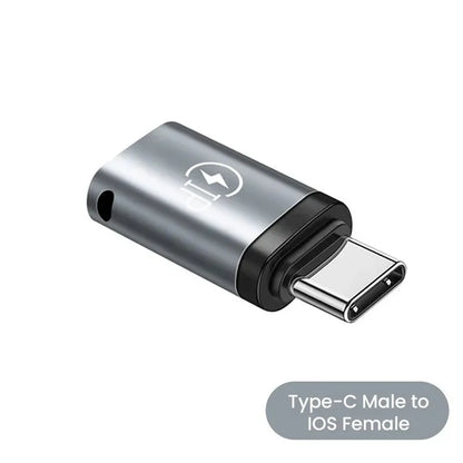 USB C To Lightning Adapter Fast Charging Type C Male To IOS Female Converter Data Transfer For Iphone15 Xiaomi USB C Adapter