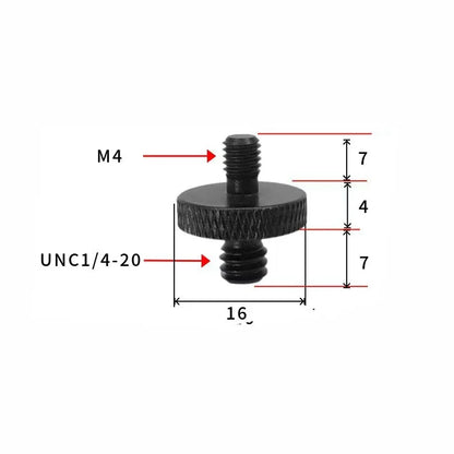 2/4pcs Universal Camera Conversion Screw 1/4 Male to 3/8 M4 M5 M6 M8 M10 Male Screw Tripod Monopod Mount Adapter Photography