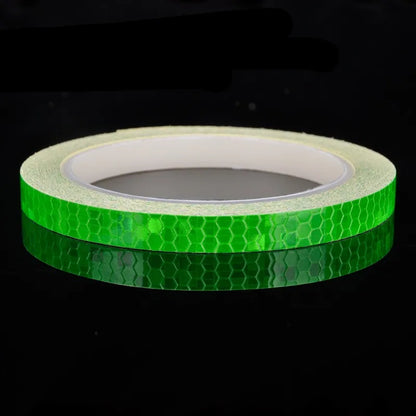 Safety Warning Stickers for Night Riding-Walking-Car-Helmet, Waterproof High Visibility Reflector Tape, Reflective Stickers, 1cmx8m
