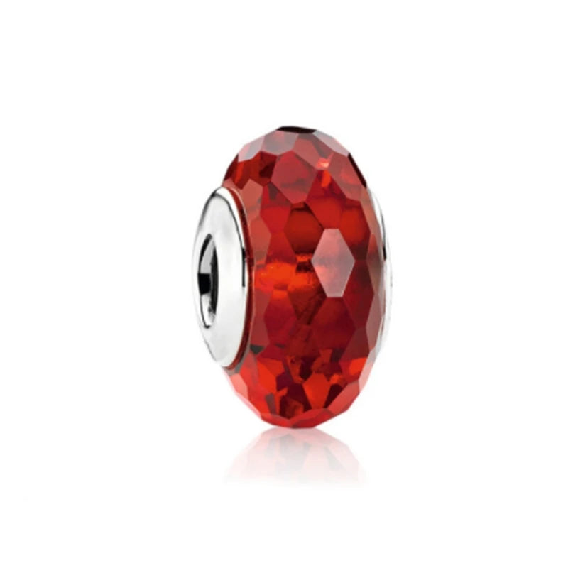 Hot New Color Murano Glass Series Charm Beads Fit Original European Silver Bracelet Necklace DIY Women Fashion Jewelry Gift 2026