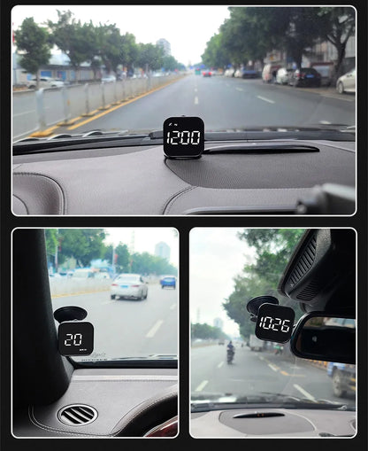 G4S GPS Smart Gauge Head-Up Display for HUD Auto Computer Speedometer Display KMH MPH Time Compass Car Electronics for All Cars