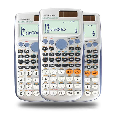 Calculator for FX-991ES-PLUS Original Scientific Calculator 417 Functions for High School University Students Office Coin Battery