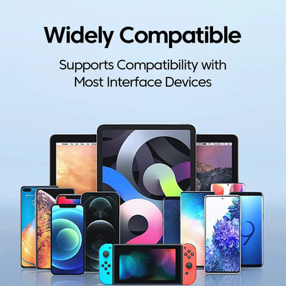 2 In 1 USB Cable To Type C Elbow 90 Degree USB C Cable 66W Fast Charging Data Micro USB Phone Cable For iPhone Android Gaming