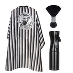 2/3 Pieces Antistatic Hairdresser Apron Hair Cut Cape Hairdressing Gown Cape Hair Barber Cutting Dye Apron Salon Styling Cloth