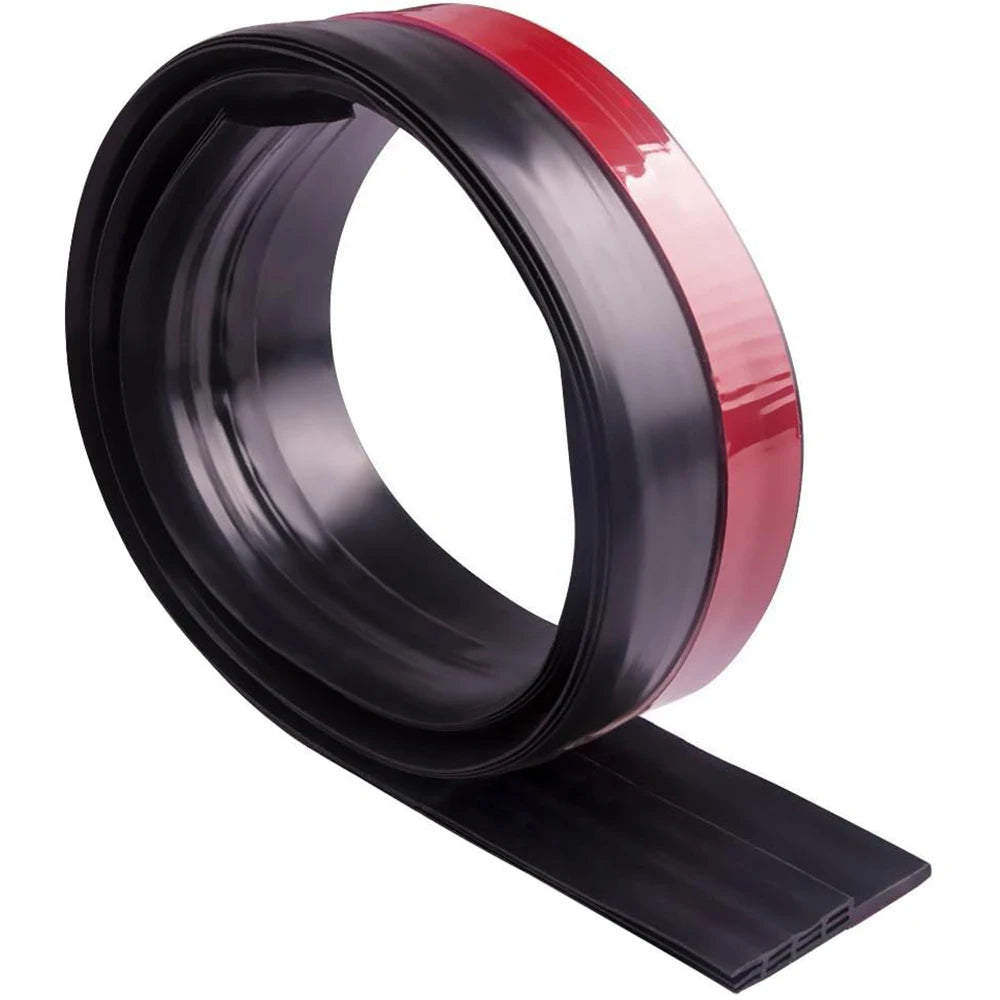 1m Under Door Draft Stopper Weatherstrip 5 Colors Flexible Silicone Rubber Sealing Strip Self-adhesive Window Gap Acoustic Tape