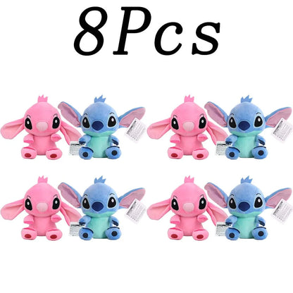 2028 New 12cm 20cm 25cm Stitch Stuffed Plush Models Cartoon Stuffed Plush Dolls Anime Plush Baby Toys Kawaii Kids Birthday Gifts