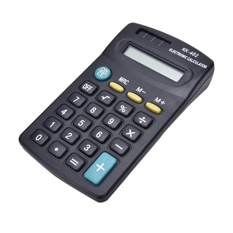 8-Digit Standard Electronic Calculators, Battery-Powered Calculator with Large LCD Display for Office, Home, School Use