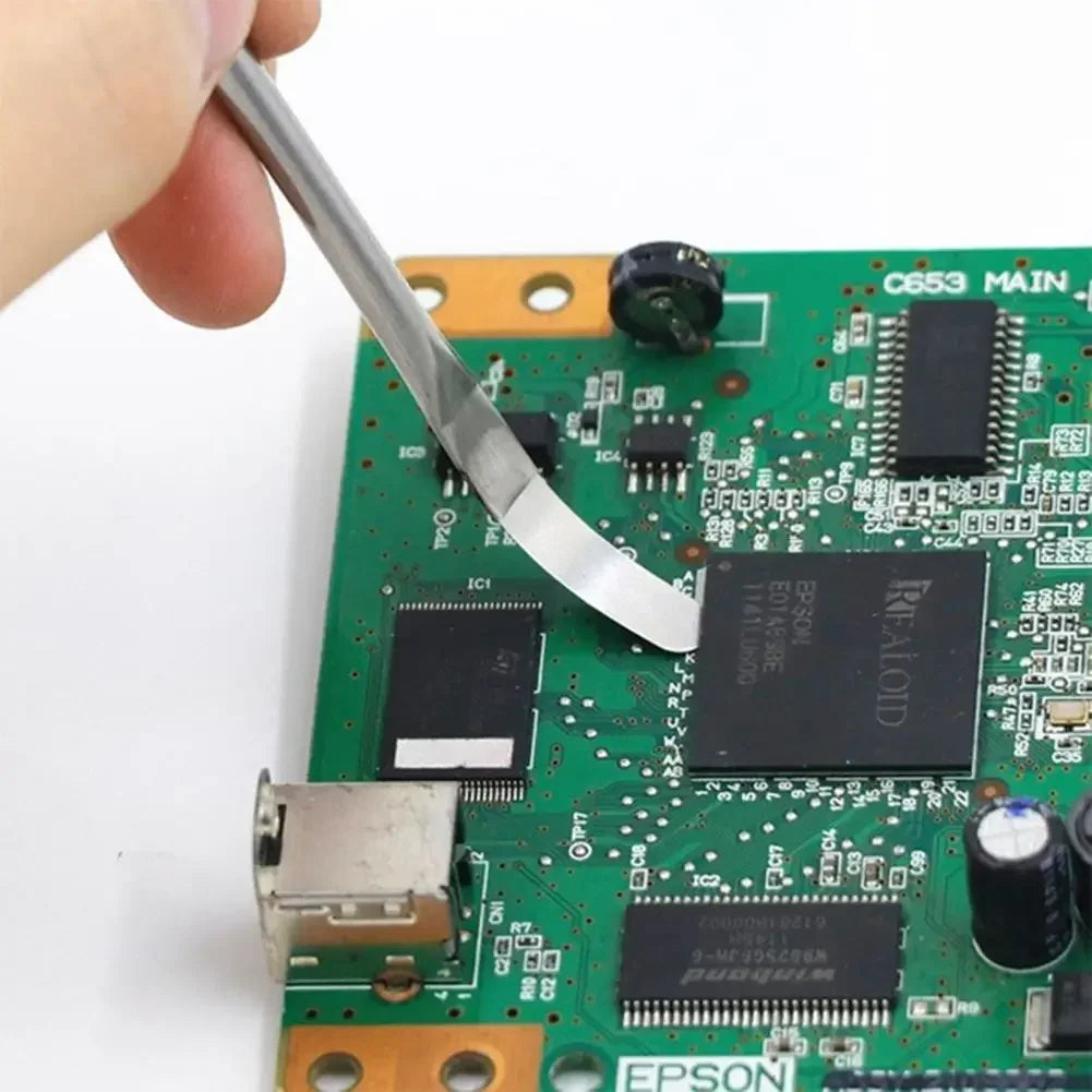 8pcs CPU IC Glue Remover C Chip Repair Phone Repair Tool Thin Blades Practical Repair Hand Tool For Mobile Phone Computer