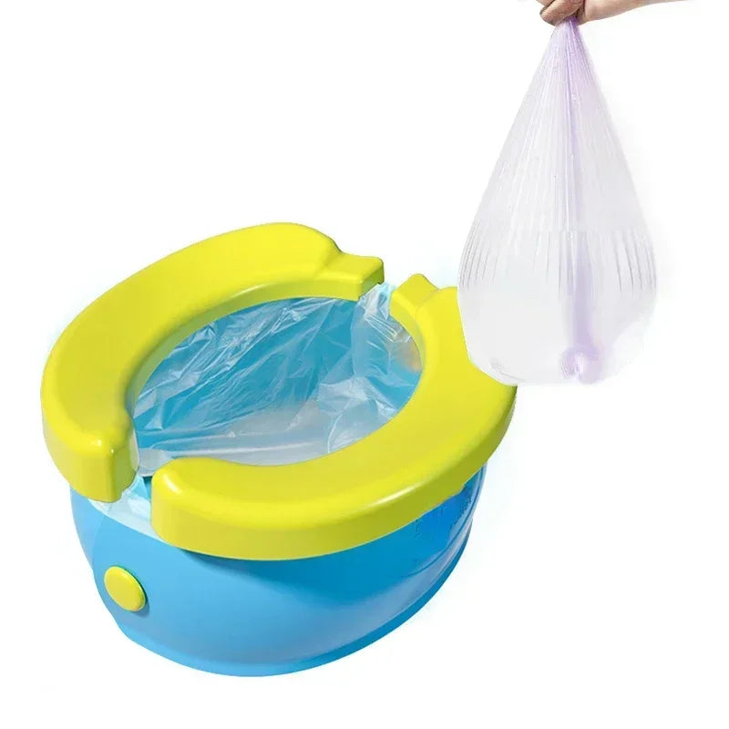 Children's Foldable Potty Training Seat Easy To Clean Toilet Seat Boys and Girls Birthday Gift Portable Travel Baby Potty