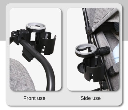 Stroller Cup Holder Phone Support Milk Bottle Drink Cup Holder Conversion 2 Cups Universal for Pram Baby Stroller Accessories
