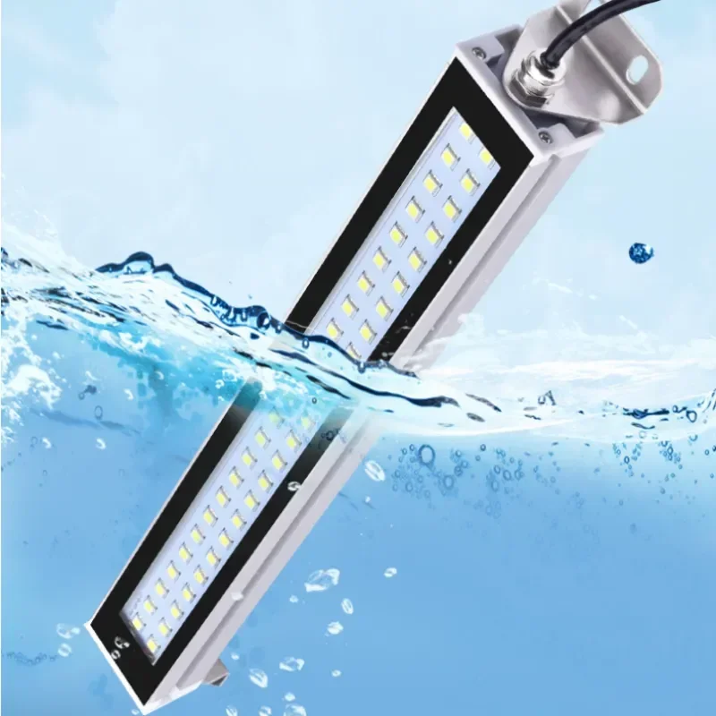 AC100-230V Workshop Lathe Working Lights Industrial CNC Machine Tool Work Light Waterproof Sewing Lighting Aluminum Alloy Lamps