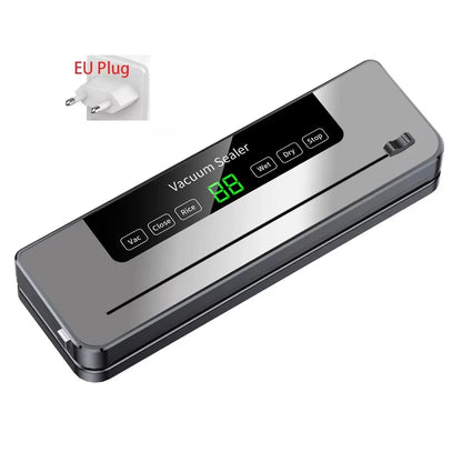 Food Vacuum Sealer Machine Wet Dry With UV Kitchen Storage Sealing Machine Built-in Cutter Food Vacuum Packaging Machine