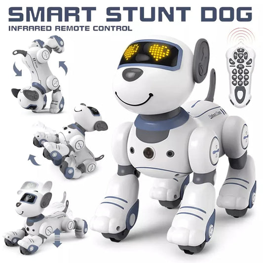 Intelligent Robot Dog, Remote Control Electronic Sing Dance Follow, Smart Interactive Stunt Music Toy, Programmable Puppy, Kid Gift