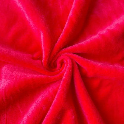 Big Size Solid Color Short Plush Velvet Fabric Super Soft Diy Handmade Home Textile Toy Apparel Cushion Pillow Blanket Material
