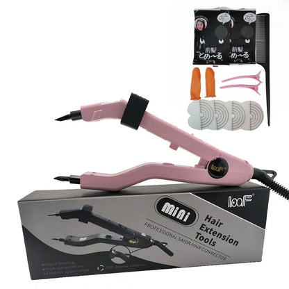 L609 A/B /C Adjustable Extension Tongs 1 Pcs Fusion Iron Hair Connectors Keratin Bonding Keratin Welding Machine Hair Salon Tool