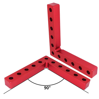 120/140mm Right Angle Fixing Clip 90 Degree L-shaped Auxiliary Fixture Positioning Panel Fixing Clamp Woodworking Clamping Tool