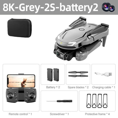 Lenovo New Mini Drone V88 5G 8K Professional 4K HD Aerial Photography Remote Control Aircraft Folding Quadcopter Toy Dron Gifts