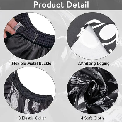WANMEI Waterproof Hairdressing Shawl Bib paper Set Nylon Hairdressing Salon Clothes Chopped Hair Isolator Hair Dyeing Tool