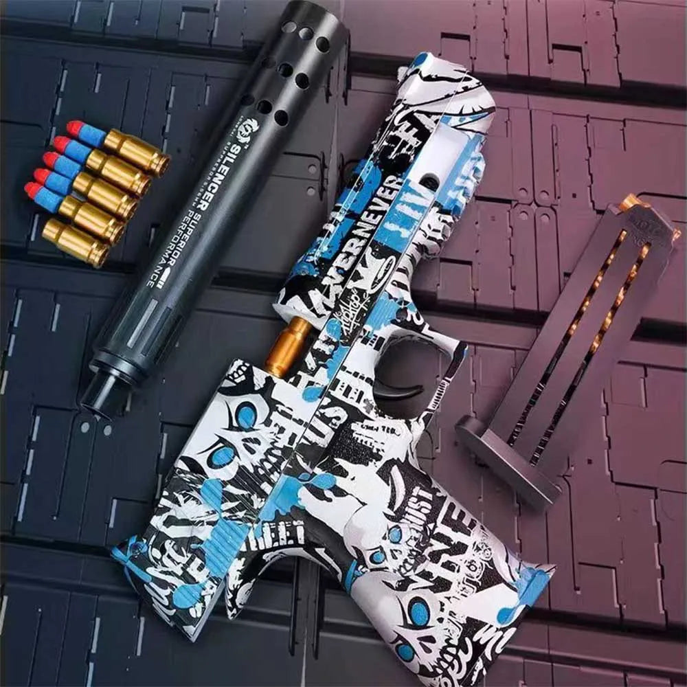 Desert Eagle Toy Guns For Kids Boys Shell Ejecting Pistol Blaster Gun Birthday Gifts Dropshipping Australia