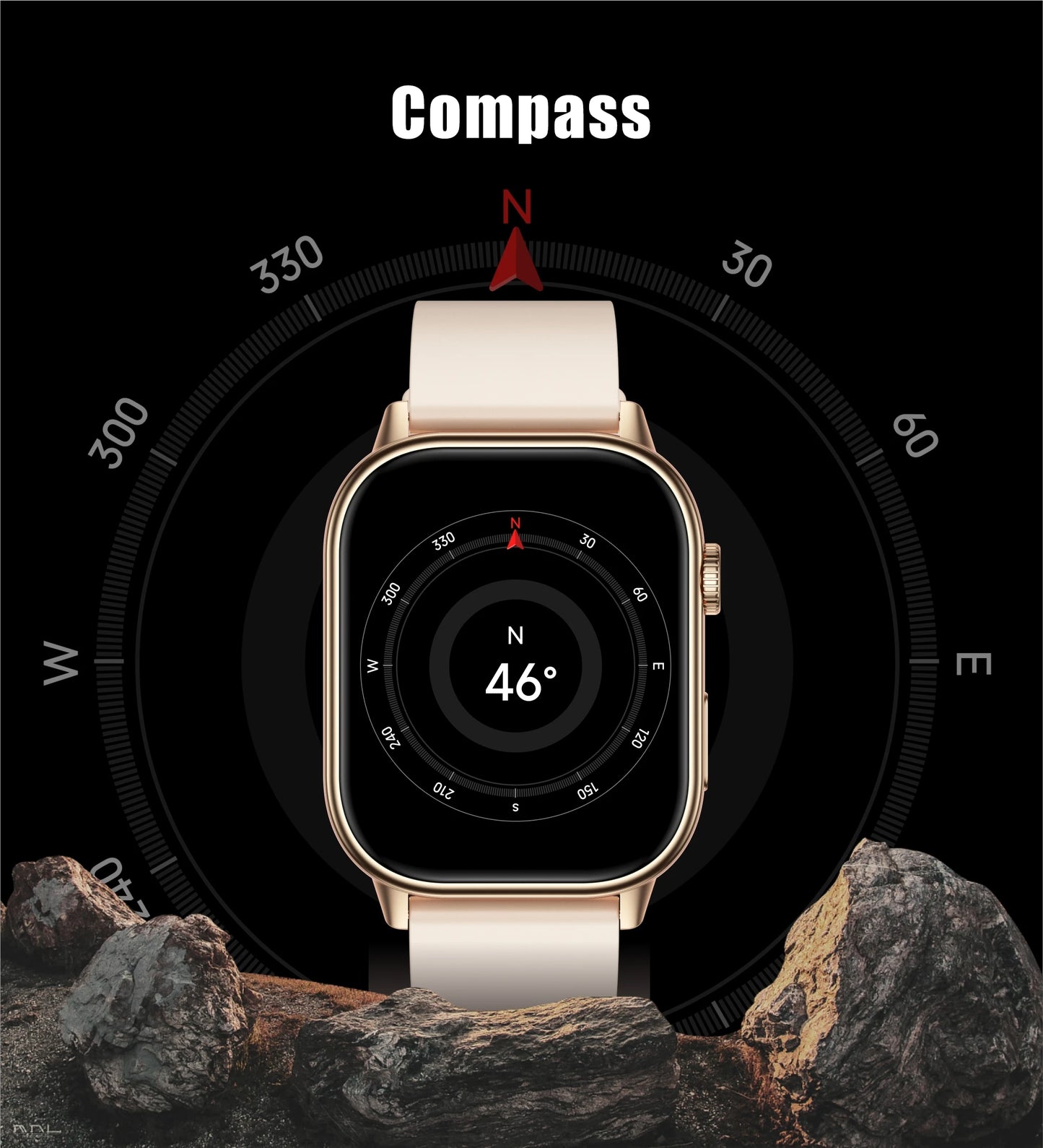 NEW Fashion Built-in 6 Stars GPS Position Smart Watch, Women 2.01'' AMOLED HD Screen IP68 Waterproof Sport  Bracelets For Ladies