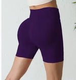 Woman Gym Short Seamless Slim Leggings High Waist Fitness Training Yoga Clothing Running Butt Lifting Cycling Sports Shorts