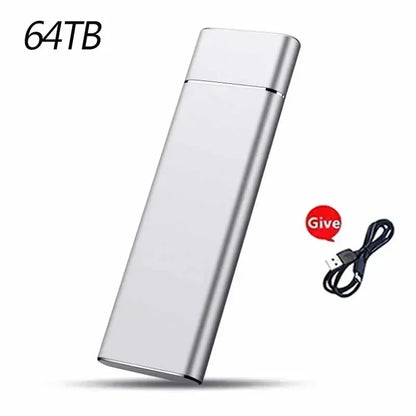 Mini USB SSD portátil 256 TB 1 TB 2 TB de alta velocidad original de almacenamiento masivo SSD USB3.0 Disco duro externo para ordenador portátil SSD