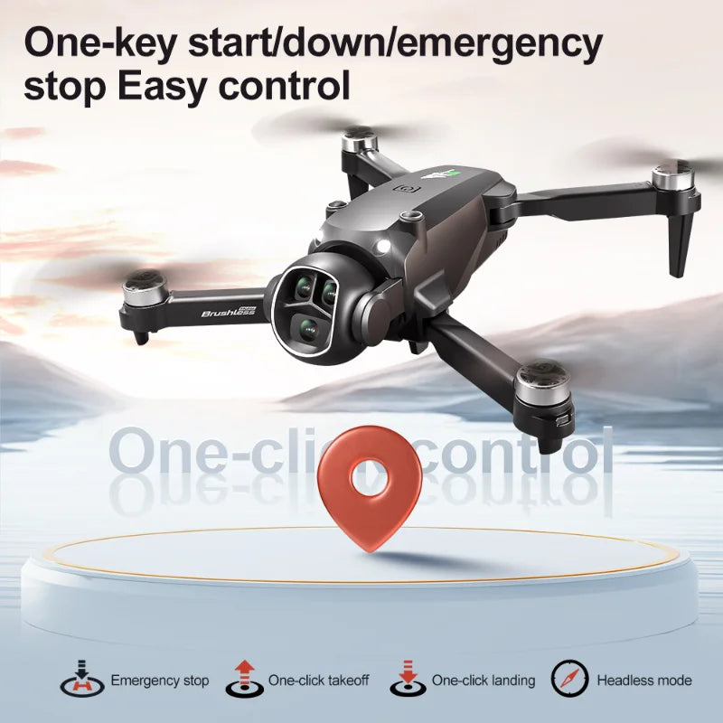 Lenovo M7 Drone 8K Aerial HD Dual Camera Intelligent Obstacle Avoidance Brushless Motor 5G WIFI GPS Screen Remote Control Drone