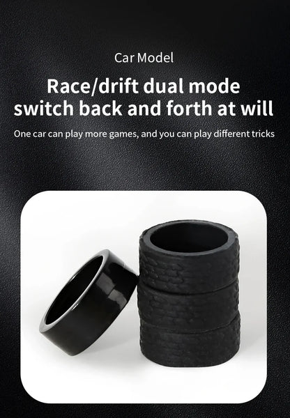 New RC Drift Car, Upgraded Gyro 1/43 Racing RTR 4WD Four-wheel Drive High Speed Radio Control Model 2.4g, Drift Race Car Mini Gift