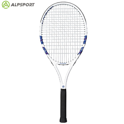 Carbon Fiber Tennis Racket, T800 18K-Professional Grade with Bag&Strap Lightweight Training Racquet for Adults Men&Women, ALPSPORT