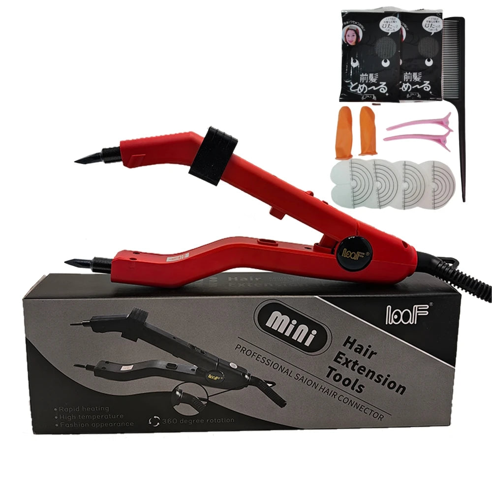 L609 A/B /C Adjustable Extension Tongs 1 Pcs Fusion Iron Hair Connectors Keratin Bonding Keratin Welding Machine Hair Salon Tool