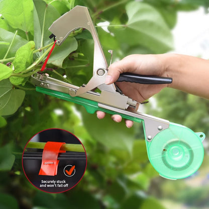Household Garden Plant Tying Tape Machine Garden Tools Vegetable Fruit Flower Vine Binding Machine Stem Strapping Tape Tool Set