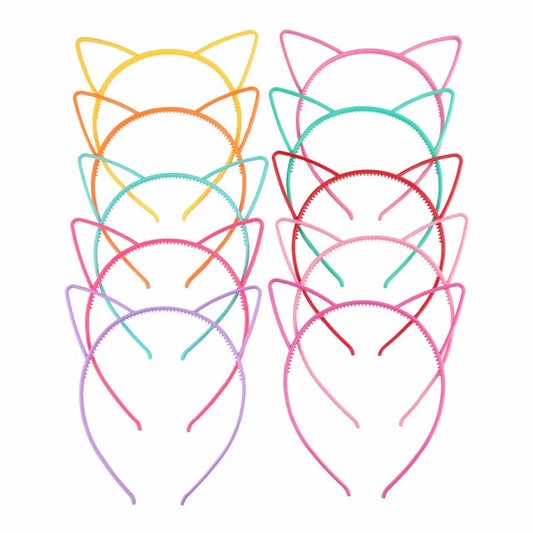 Carto Cat Ears Headbands Kids Fashion for Women Girls Hairband Sexy Selfie Headband Party Photo Prop Animal Hair Hoop Accessories