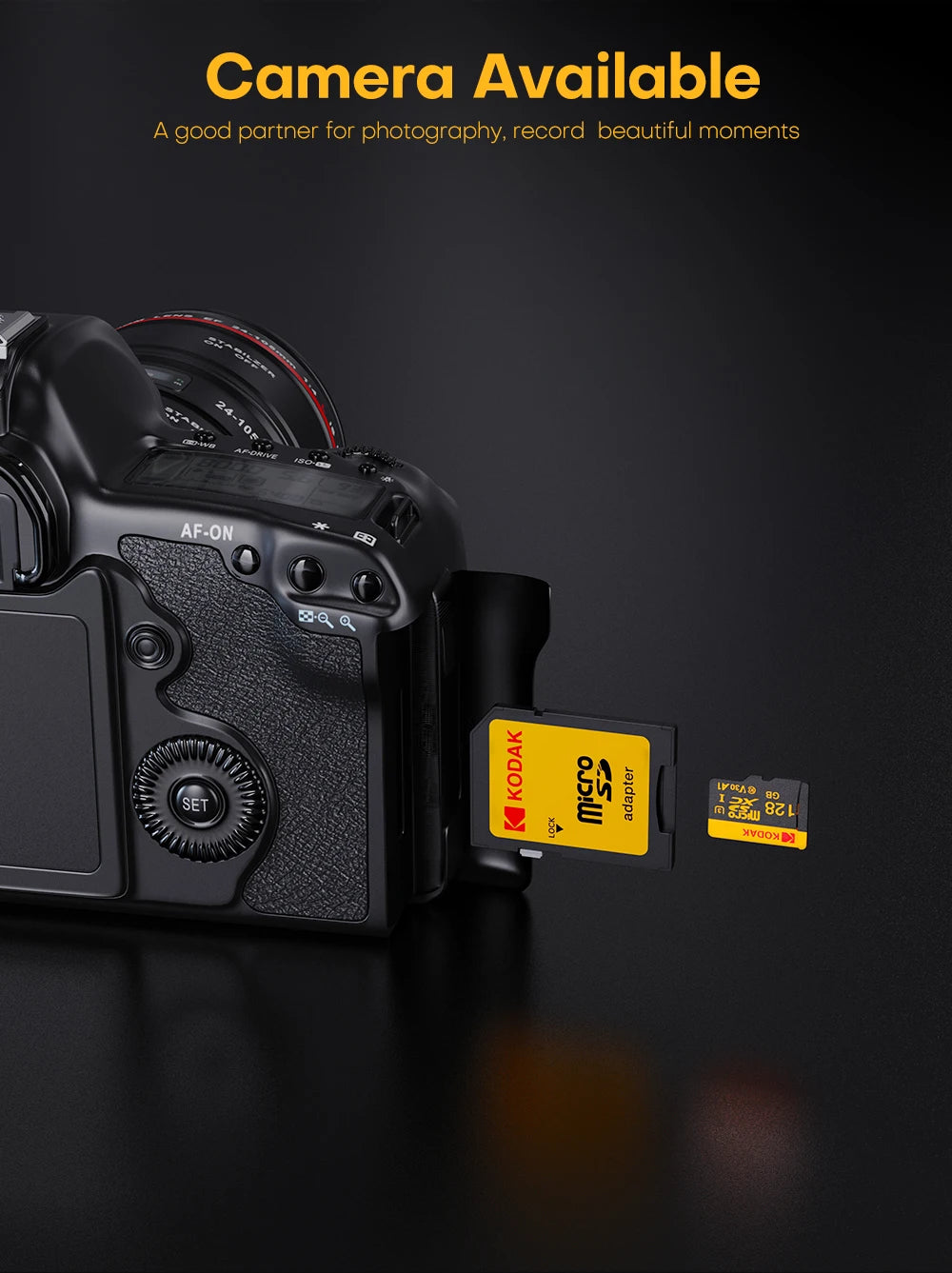 KODAK 100% Original Micro sd Card 32GB 64GB 128GB 256GB Microsd Memory Card Class10 SDXC U3 4K TF Card for Drone Phone