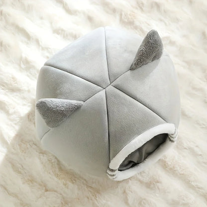 Deep Sleeping Cat Bed Cave Nest With Soft Mat Bed For Cats Pet Products Bag Sofa Pet House Dog Basket Tent Bearded Cama Para
