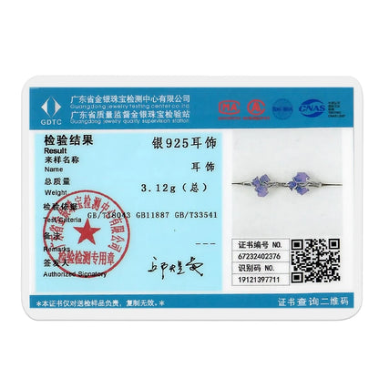 925 Sterling Silver Colored Zirconium Stars Hoop Earrings For Women Jewelry, Anniversary WeddingMaking Jewelry Gift