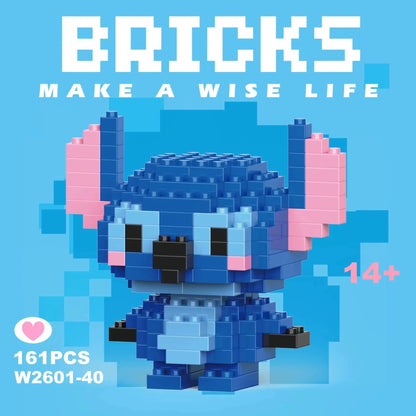 building block toys are luxurious models, suitable educational DIY games, cartoon anime games, building block lovers' desktop
