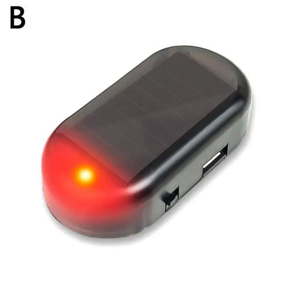1/2/3/5X Car Fake Security Light Solar Powered Simulated Dummy Alarm Wireless Warning Anti-Theft Caution Lamp LED Flashing Light