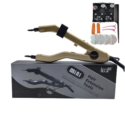 L609 A/B /C Adjustable Extension Tongs 1 Pcs Fusion Iron Hair Connectors Keratin Bonding Keratin Welding Machine Hair Salon Tool