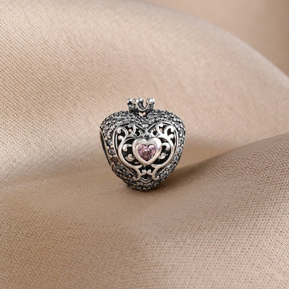 Hot selling 925 Silver Cake Cup Dog Claw Gift Box Pendant Beads, Fit DIY Women's Jewelry Accessories with European Bracelets