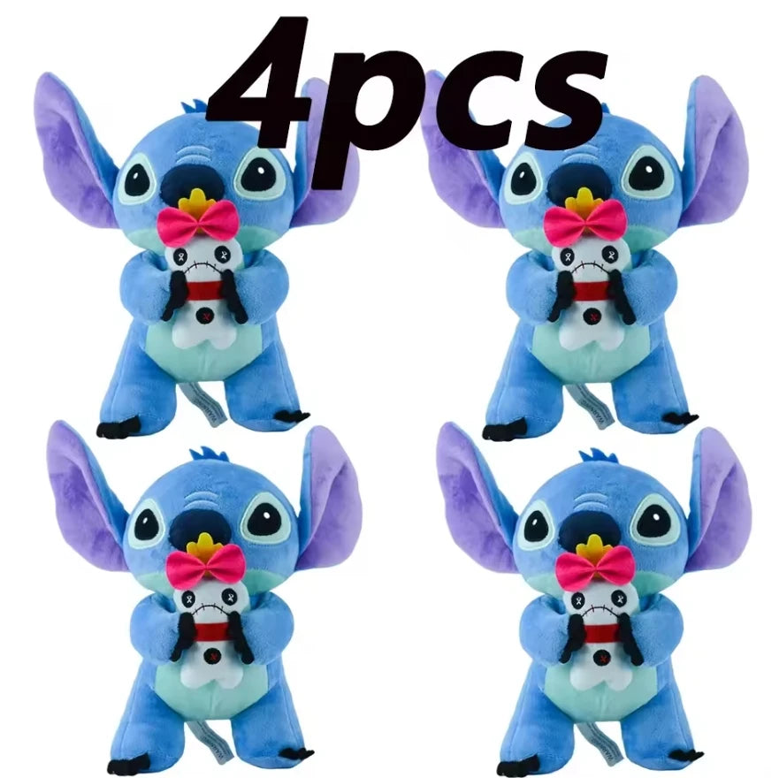 12cm 18cm 25cm Modelos de Peluches de Stitch Muñecos de Peluche de Dibujos Animados Juguetes de Peluche de Anime para Bebés Lindos Regalos de Cumpleaños para Niños