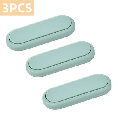 3/5/10Pcs, Children's Drawer Safety Latch, Cabinet Door Protection, Baby Anti Pinch Hand Invisible Lock, Opposite Door Wardrobe Lock