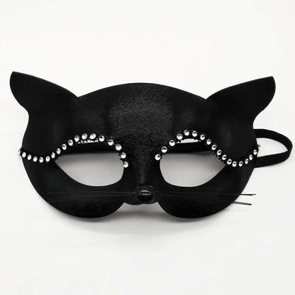 Sexy Lace Mask For Women Masquerade Party Props Halloween Cosplay Costume Accessories Half Face Cover Mask Animals Cat Eye Mask