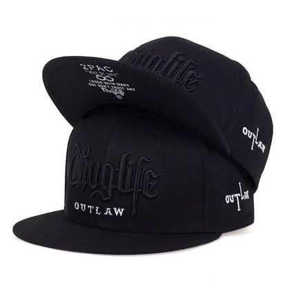 1 Pcs, Fashion Fastball CAP, Thuglife Embroidery Hiphop Baseball Cap, Snapback Hat, Adult Outdoor Casual Sun, Casual Bone Adjustable