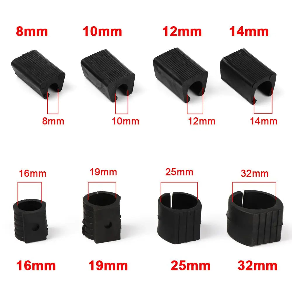 10Pcs, Chair Leg Pad, Non-slip Tube Caps, Anti-front Tilt Damper, Stool Pipe Clamp Glides, Floor Protector
