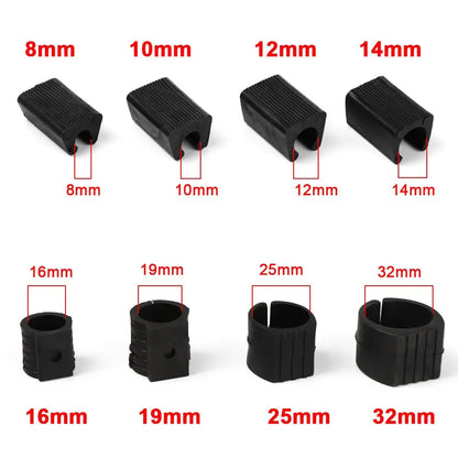 10Pcs, Chair Leg Pad, Non-slip Tube Caps, Anti-front Tilt Damper, Stool Pipe Clamp Glides, Floor Protector